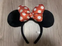 ミニーマウス　カチューシャ スパンコール