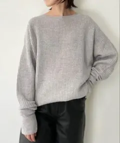 美品⭐︎L'Appartement サーマルニット ワッフル カシミヤ