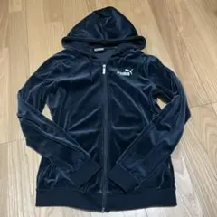 PUMA ブラック フード付きパーカー Lサイズ