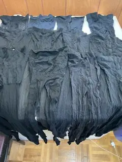 掃除用黒ストッキング詰め合わせ