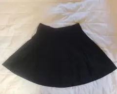 ポロ ラルフローレン Polo ニットスカート ミニ プリーツ 黒のサムネイル