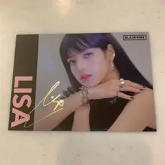 blackpink リサ 直筆サイン - メルカリ