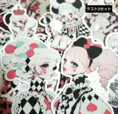 11枚 unichoco様 トランプガール ステッカー コラボ商品 - メルカリ