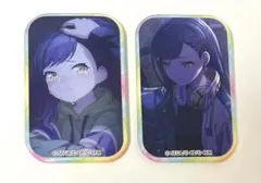 プロセカ スクエア缶バッジ 白石杏 ビビバス