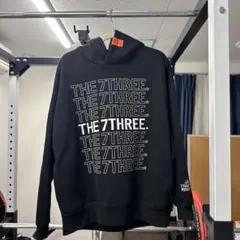 THE 7THREE ブラック パーカー Mサイズ　73R