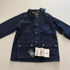 中古~ネイビー デニムジャケット~~