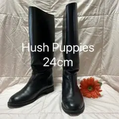 Hush Puppies ロングブーツ ブラック 24cmのサムネイル