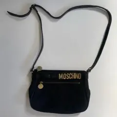 MOSCHINO ショルダーバッグ ブラック　黒　ナイロン　ロゴのサムネイル