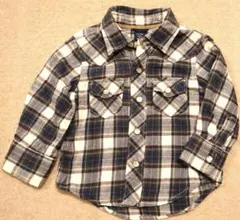 babyGap チェック柄 長袖シャツ 80