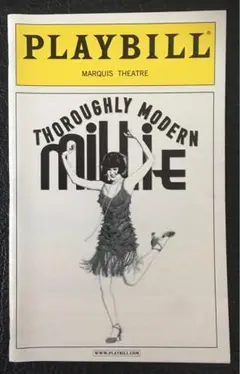 PLAYBILLプレイビル モダン・ミリー 2002年11月サットン・フォスター