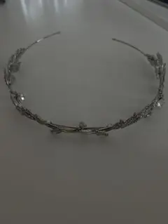 シルバー ブライダルティアラ