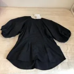 terrace バルーンスリーブ ブラックトップス