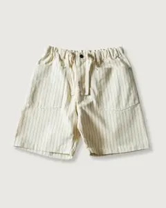 ポストオーバーオールズ ショーツ パンツ ストライプ XL 3313S-HBS