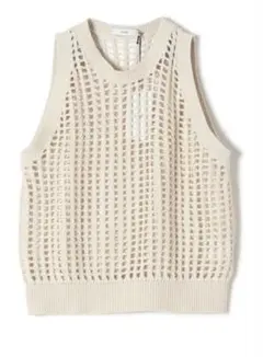 【HYKE(ハイク)】 CROCHETED SWEATER TANK TOPのサムネイル