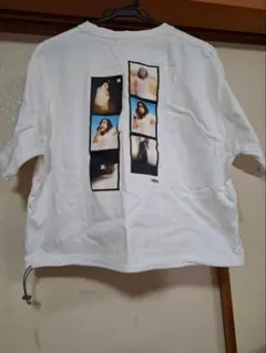 最終価格　丸山礼　rel'm フォトプリント ホワイト Tシャツ