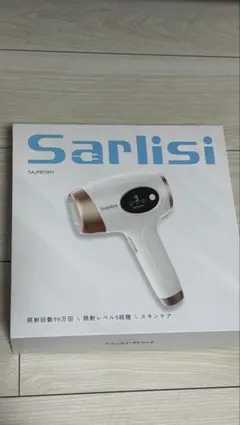 Sarlisi IPL脱毛器 SAJM04WH 未使用 SAJM04WH口コミ 評判を検証｜家庭用脱毛器で痛みなし？全身OKの実力は