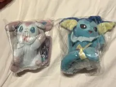 新品未開封　タグ付き　イーブイコレクション　ぬいぐるみ　シャワーズ　ニンフィア