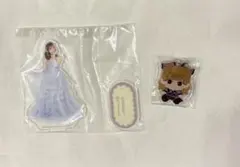 仲川瑠夏 るなぴ　アクリルスタンド アクリルキーホルダーセット