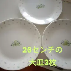 CORELLE 大皿 26cm 3枚セットのサムネイル