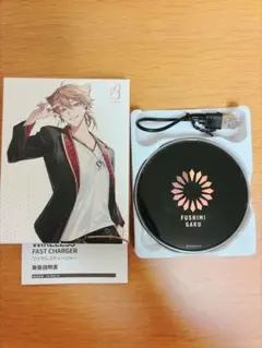 にじさんじ ONKYO 伏見ガク ワイヤレスイヤホン 充電器 にじさんじ 伏見ガク ONKYO コラボ ワイヤレス充電器 - メルカリ