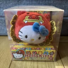 ねこだんご シーサーだんご 赤 青 2点セット ぬいぐるみ 三英貿易