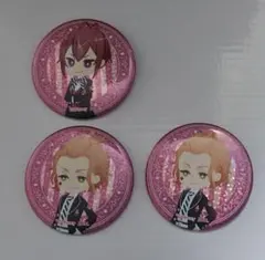 【ツイステ】リドル ケイト キラキラ缶バッチ