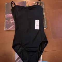 黒 キャミソールレオタード 大人新品タグ付き