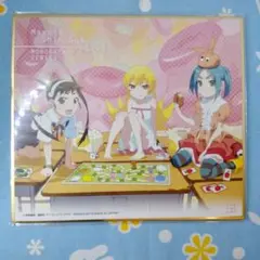 物語シリーズ 色紙ART ミニ色紙 八九寺真宵 忍野忍 斧乃木余接