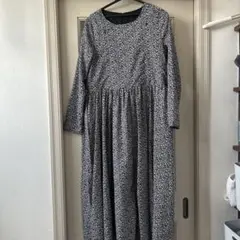 CHOCOAマタニティワンピース　花柄 長袖