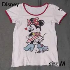 レディース Disney minnie 半袖 Tシャツ Ｍサイズ
