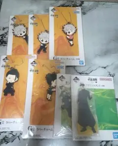 呪術廻戦 五条悟 夏油傑 ラバーストラップ アクリルスタンド7点セット