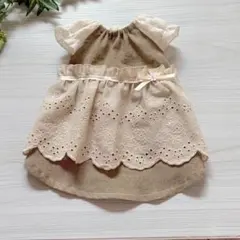 Sサイズ＊エプロン風ワンピース