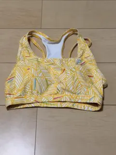 未使用品FILA スポーツ ブラトップ リーフ柄 ヨガ 水着 373