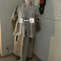 大島紬リメイクアンサンブル