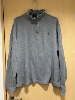 Polo Ralph Lauren グレー ハーフジップ トレーナーのサムネイル