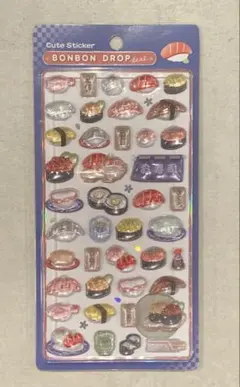 ボンボンドロップシール　和柄　お寿司