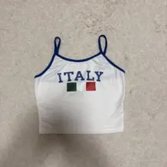 ロゴキャミソール　Italy shein購入品