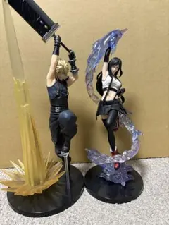 FFVII リバース 発売記念くじ クラウド ティファ フィギュア