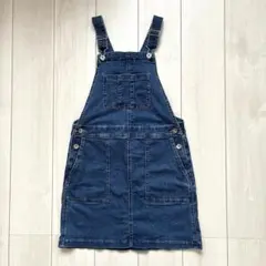 UNIQLO デニムジャンバースカート 150