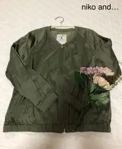 105★ニコアンド★④サイズ　ブルゾン★
