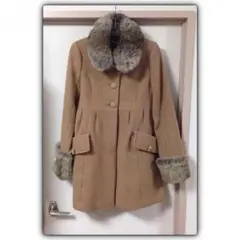 ジルスチュアート ラビットファーコート