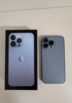 吏*生様 極美品 iPhone 13 Pro シエラブルー 本体 超美品/ iPhone 13 Pro シエラブルー 256GB SIMフリー iPhone 13 Pro