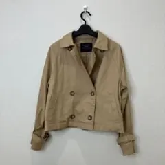 HONEYSUCKLE ROSE ショート丈 ダブルジャケット ベージュ M-Lのサムネイル