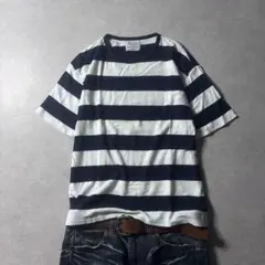archive striped crew neck tee y2k c-boy