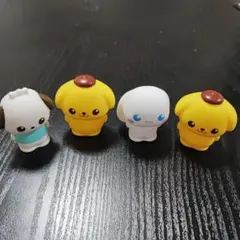 サンリオ　シナモロール　ポチャッコ　ポムポムプリン　ミニフィギュア　4個セット