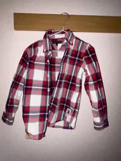 TOMMY HILFIGER チェック柄長袖シャツ 104