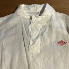 もえもえ様　ダントン　リネンシャツ　38 丸襟【発送は27日以降】