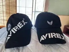 AVIREX キャップ 2点セット ブラックのサムネイル