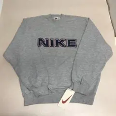 タグ付 90s 銀タグ ナイキ センターロゴ スウェット XL デッドストック