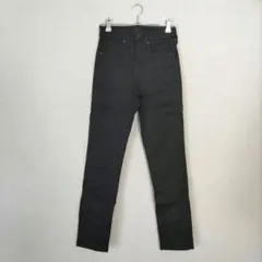 【試着のみ】ハイライズスキニーアンクルジーンズ 23 UNIQLO